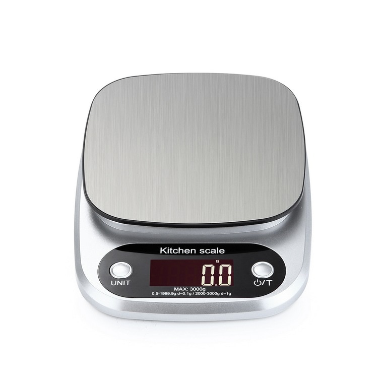 Весы Digital Kitchen Scale Silver 3kg